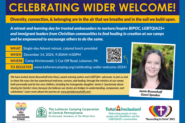 Celebrating Wider Welcome!